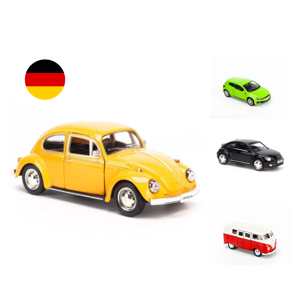 Mô hình xe con bọ Volkswagen T1 Classical Bus, Beetle 1976, Scirocco ...