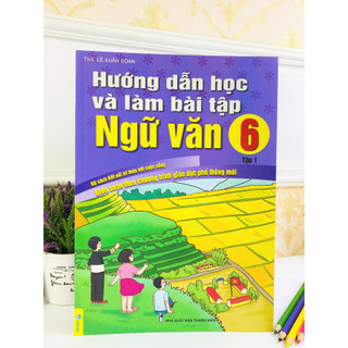 Sách - Combo 2 cuốn Hướng Dẫn Học Và Làm Bài Tập Ngữ Văn 6 -  Kết Nối - ndbooks