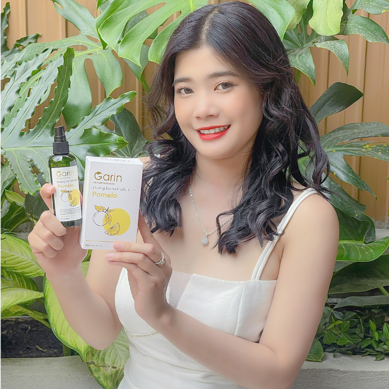 Ảnh Tinh dầu bưởi xịt kích mọc tóc pomelo Garin 100ml giảm rụng làm dày dưỡng tóc chắc khỏe suôn mượt 3