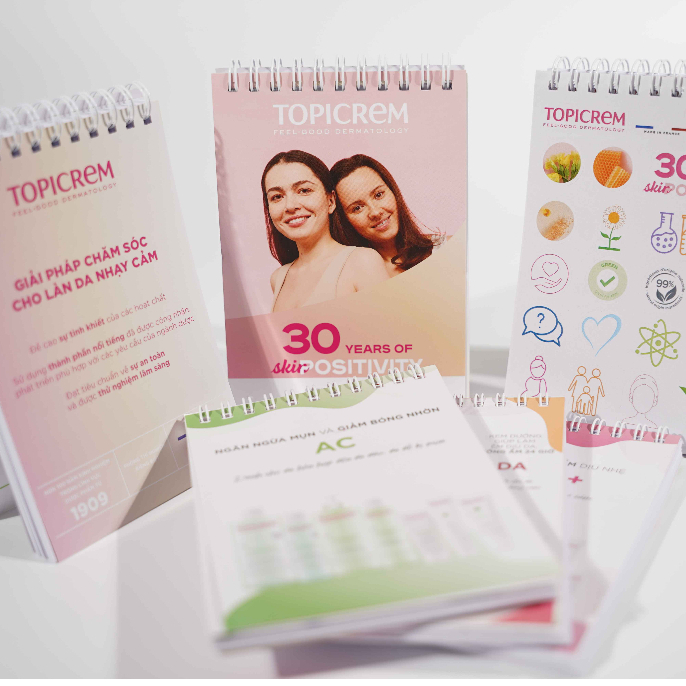 [QUÀ TẶNG] Số tay lò xo cao cấp TOPICREM