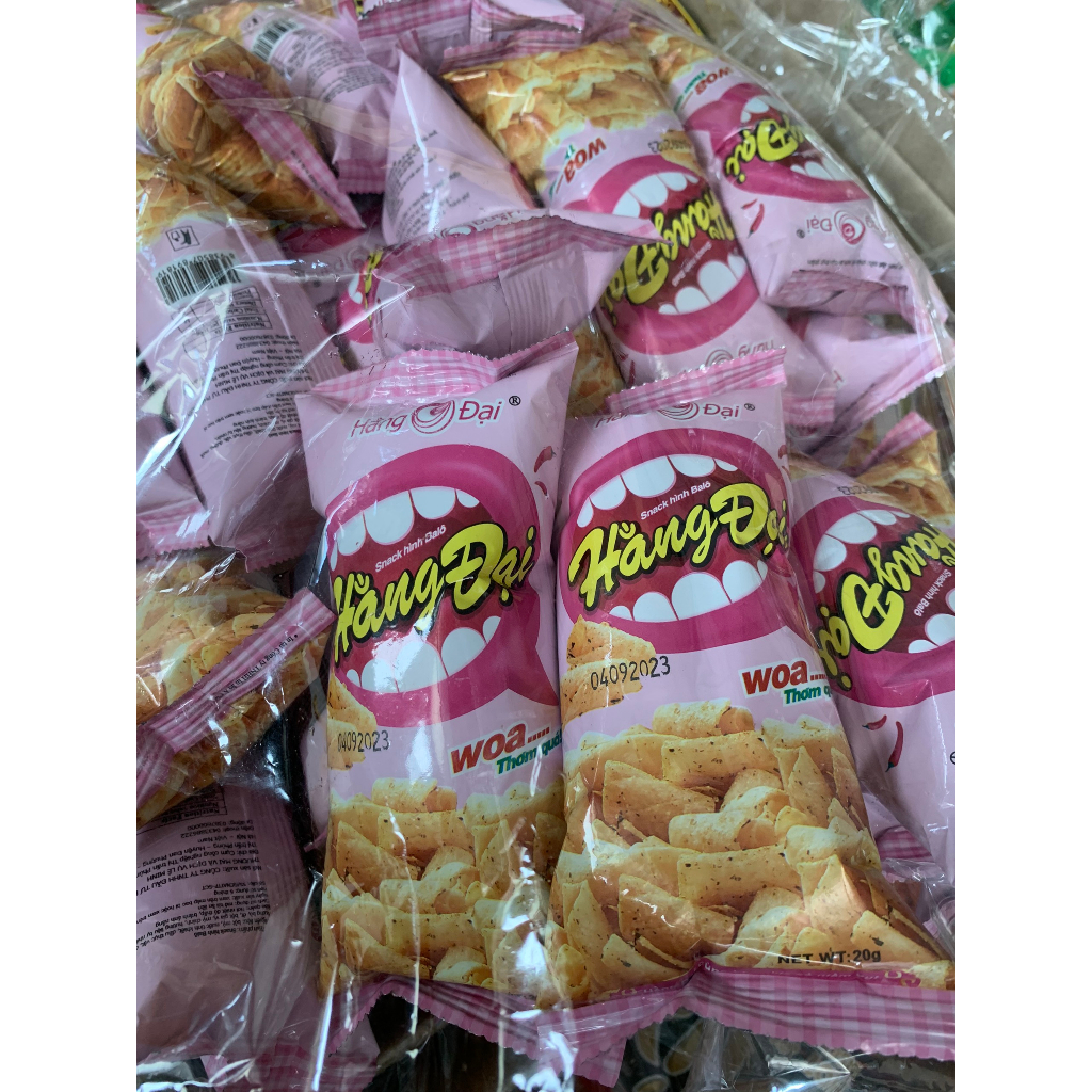 Snack Hình Ba Lô Hằng Đại Giòn Ngon Gói 25g - Đồ Ăn Vặt Cổng Trường