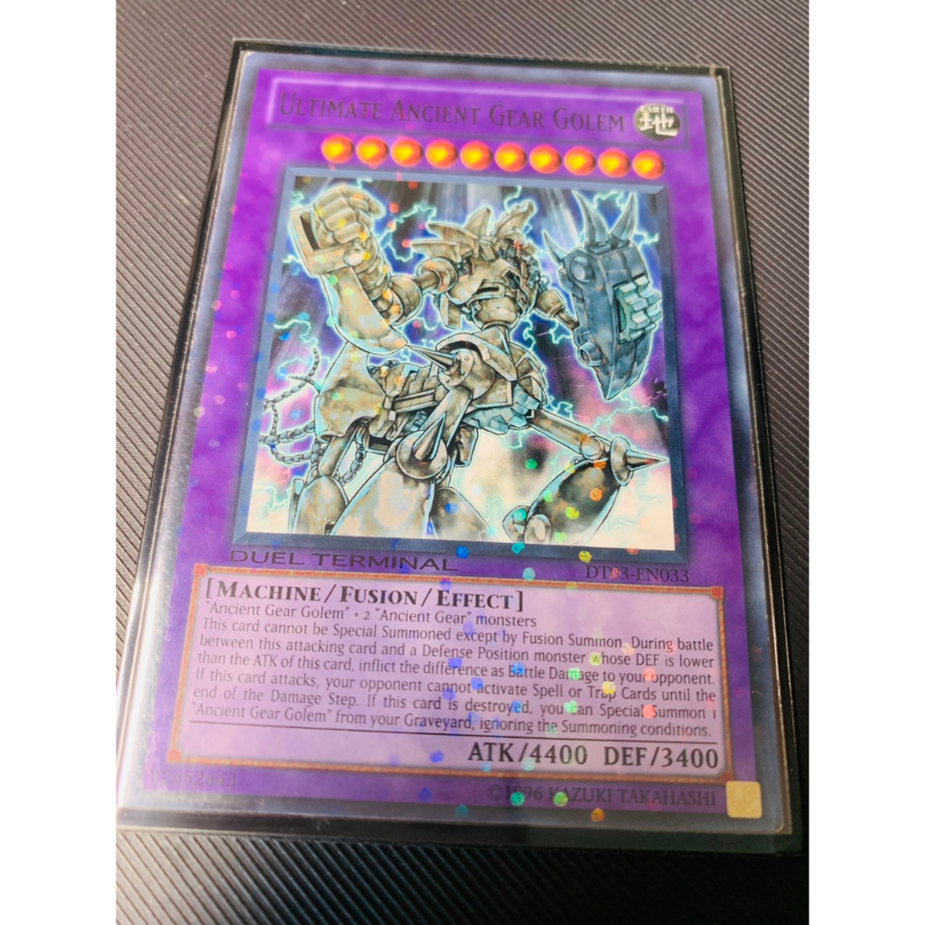 Thẻ bài Yugioh: Ultimate Ancient Gear Golem ( Duel Terminal - DT03 ...