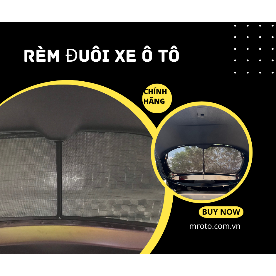 Rèm Che Nắng KÍnh Sau Xe ( Rèm Cốp ), Hàng Chính Hãng Mr Ô TÔ, Loại 1 ...