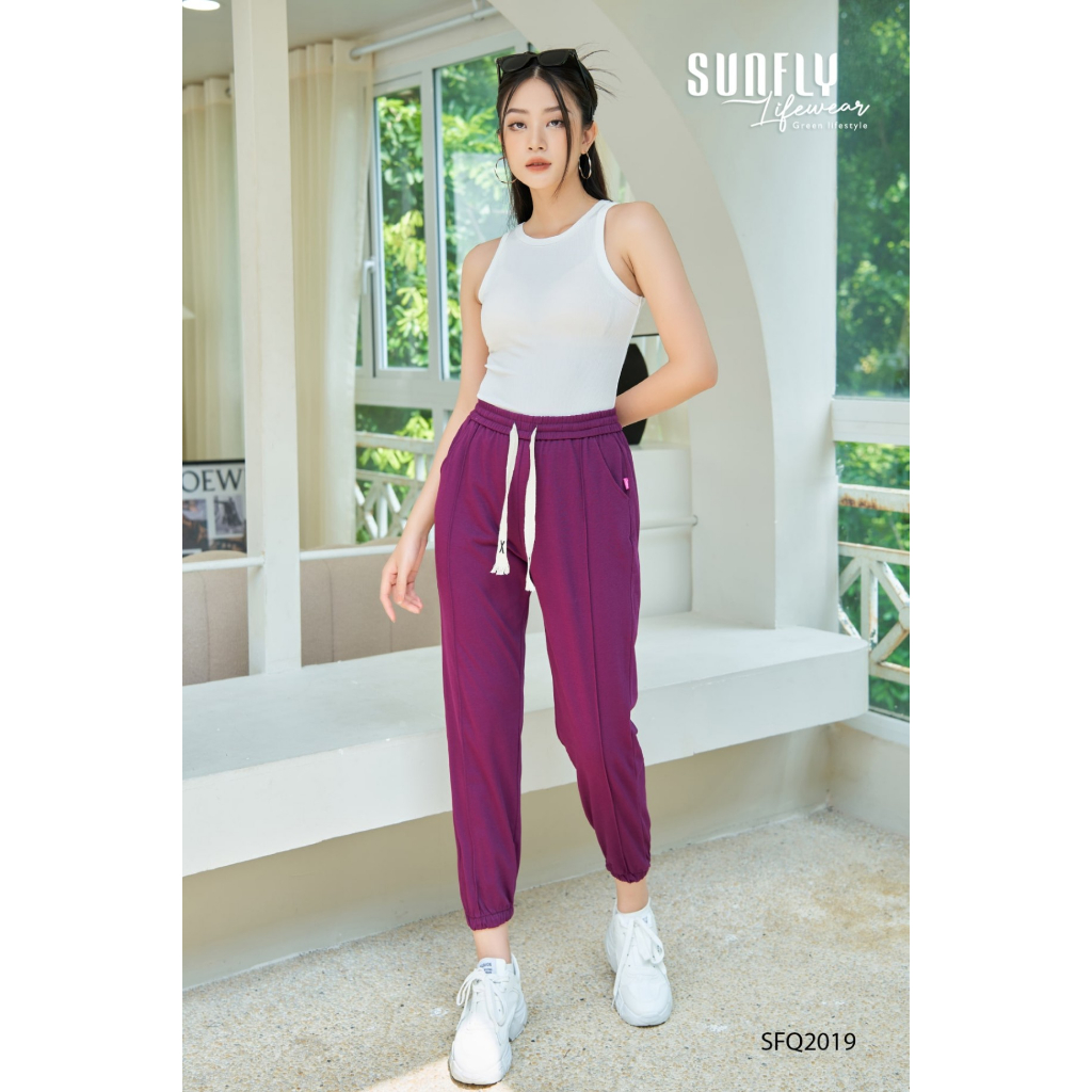 QUẦN DÀI THUN TỔ ONG DÁNG ALIBABA SFQ2019