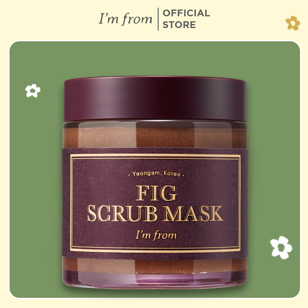 Ảnh I'm From Mặt nạ tẩy da chết Fig Scrub Mask 120g 2