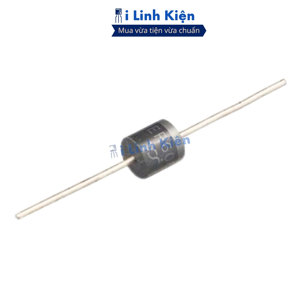 HER608 Diode xung 6A 1000V DIP đóng dây chính hãng ilinhkien