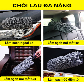 Chổi Lau Xe Ô Tô Chổi Quét Bụi Ô Tô Chuyên Dụng Đa Năng Vệ Sinh Nội Thất Ô Tô Hàng Loại Đẹp