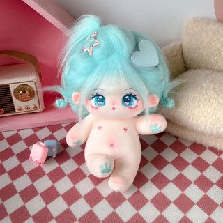 [73 mẫu][ORD] Doll không thuộc tính nữ tóc tơ 20cm có tai và đuôi - Búp bê tóc tơ 20cm có xương