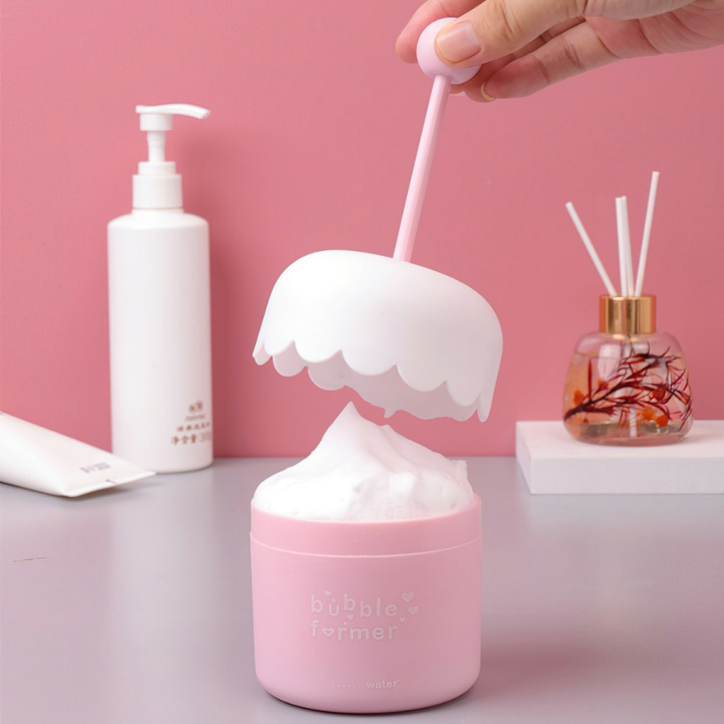 Cốc Tạo Bọt Rửa Mặt Thông Minh Cao Cấp - Cốc Tạo Bọt Bảo Bubble Maker Vệ Da Mặt
