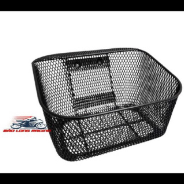 Rổ lưới gắn xe máy Wave RS 2 lỗ trên hàng rẻ đẹp bền tặng kèm ốc gắn rổ