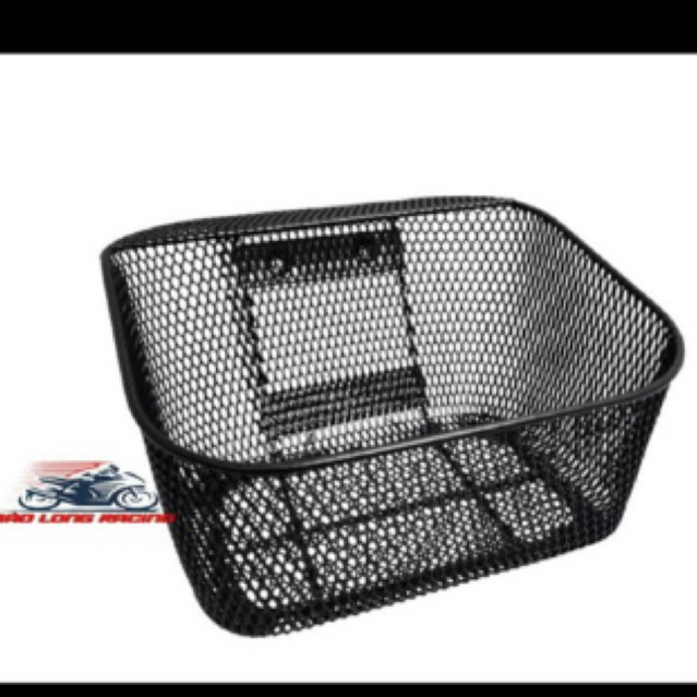 Rổ lưới gắn xe máy Wave RS 2 lỗ trên hàng rẻ đẹp bền tặng kèm ốc gắn rổ