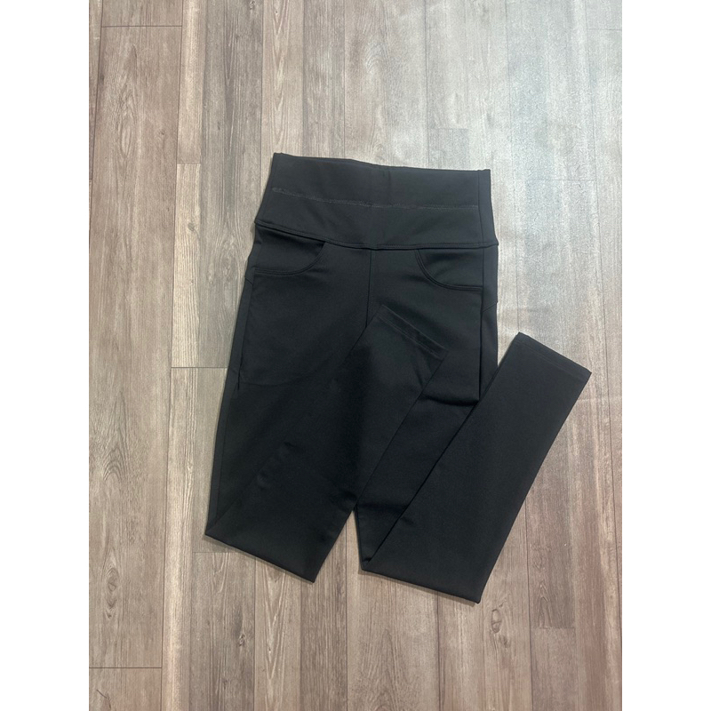 Quần legging cạp cao 4 túi gân sau mã 2000