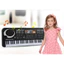 Đàn Piano Điện Tử Đàn Organ 61 Phím Cho Bé Tặng Kèm Mic Hát Karaoke Nhiều Chức Năng Cho Bé Mới Tập Đàn - BỐ KHỦNG LONG
