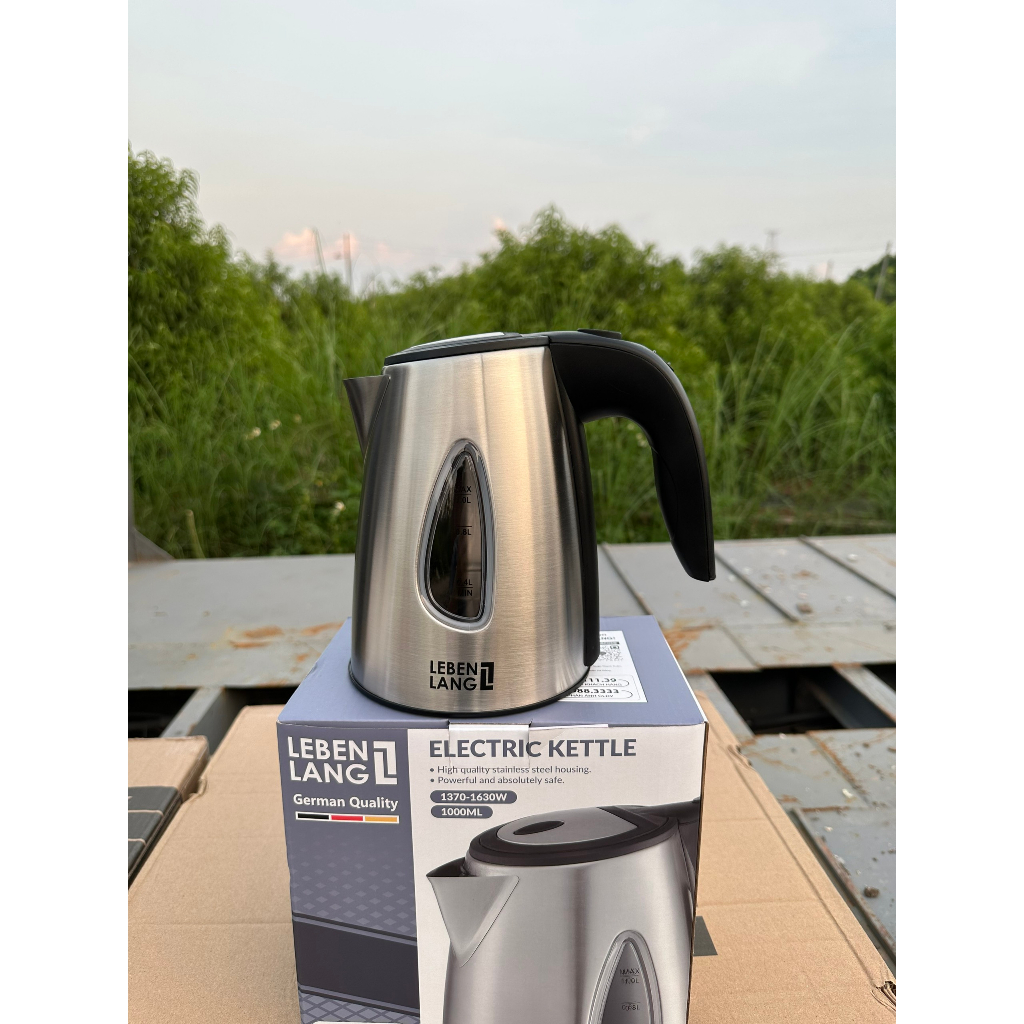 Ấm siêu tốc inox Ấm đun nước inox 304 LEBENLANG LBL2839 dung tích 1L ...