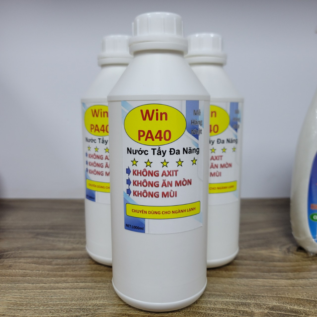 Nước Tẩy Đa Năng-Nước Tẩy Dàn Lạnh WIN PA40 ( chuyên vệ sinh  -tẩy rửa phục hồi máy lạnh...)...)
