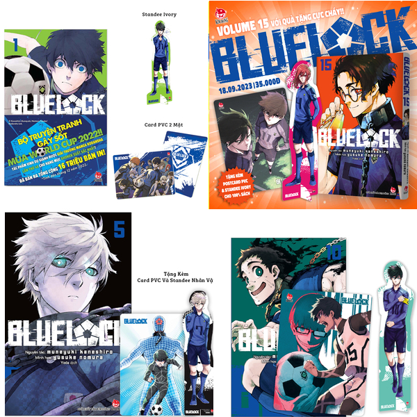 Truyện - BlueLock ( blue lock ) đủ tập 1 2 5 10 15 20 25 full seal full ...