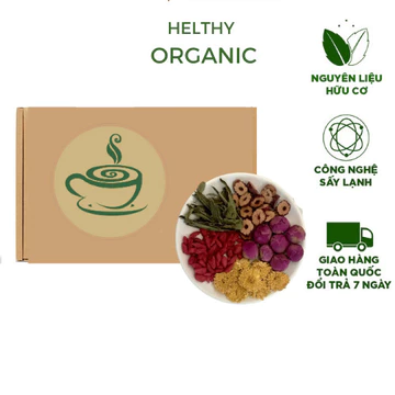 Trà detox thải độc trà thảo mộc hương hoa đặc biệt Tịnh Tâm Trà uống là mê
