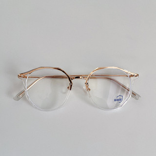 Gọng kính cận nam nữ mắt kính không độ chống ánh sáng xanh phong cách Hàn Quốc thay được tròng cận siêu hot HANASO 164