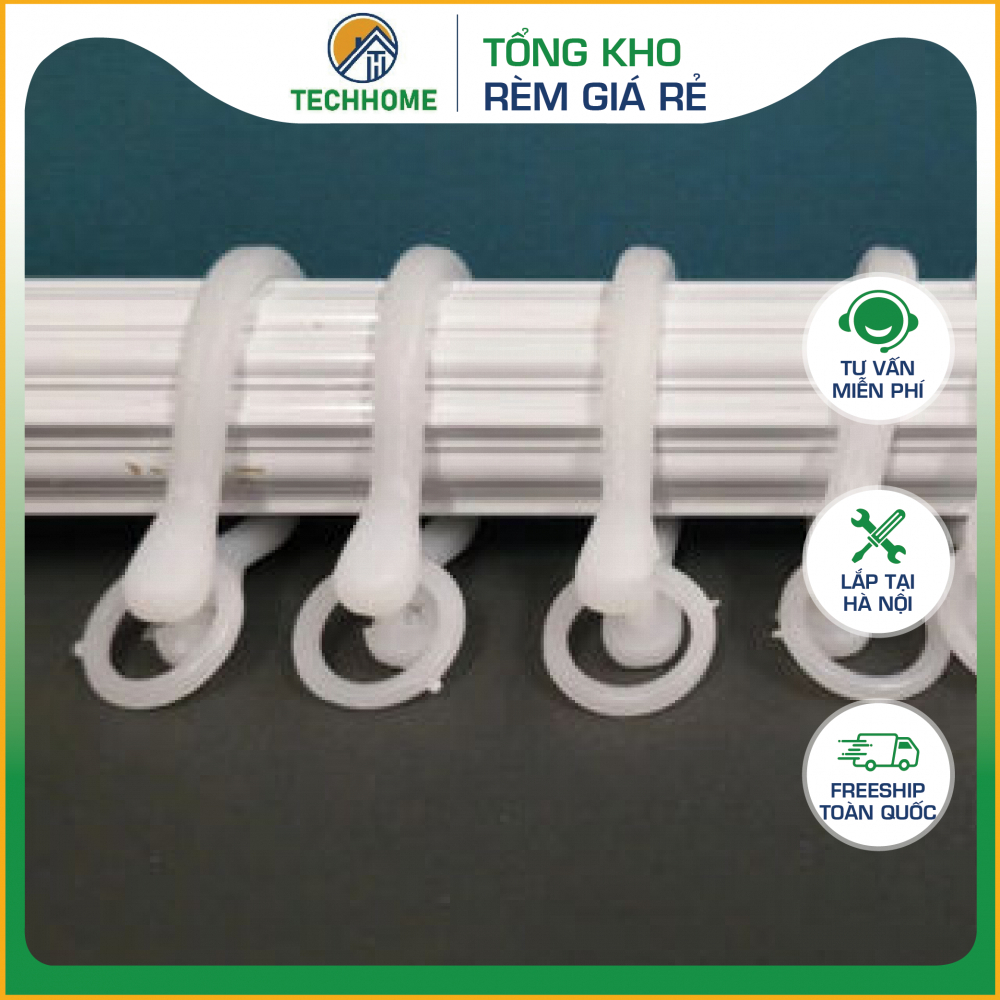 Khoen Móc Treo Rèm Móc Nhựa Rido - Dễ Dàng Sử Dụng - Phụ Kiện Treo Rèm ...