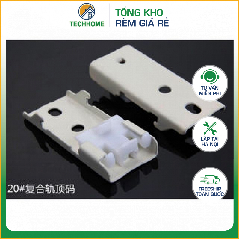 Phụ kiện rèm cửa ke gắn thanh ray treo rèm âm trần ngược trần | Shopee ...