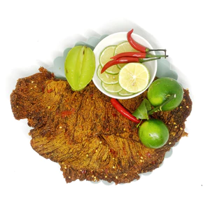 Khô Bò Miếng Tảng Tây Nguyên Hũ 500G Xuất Khẩu 100% Thịt Bò Tươi KingFood