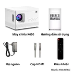 Máy chiếu mini KAW-KS990 điều khiển giọng nói hỗ trợ video 4k, hình chiếu siêu nét, siêu sáng — ảnh 6