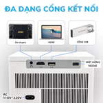 Máy chiếu mini KAW-KS990 điều khiển giọng nói hỗ trợ video 4k, hình chiếu siêu nét, siêu sáng — ảnh 7