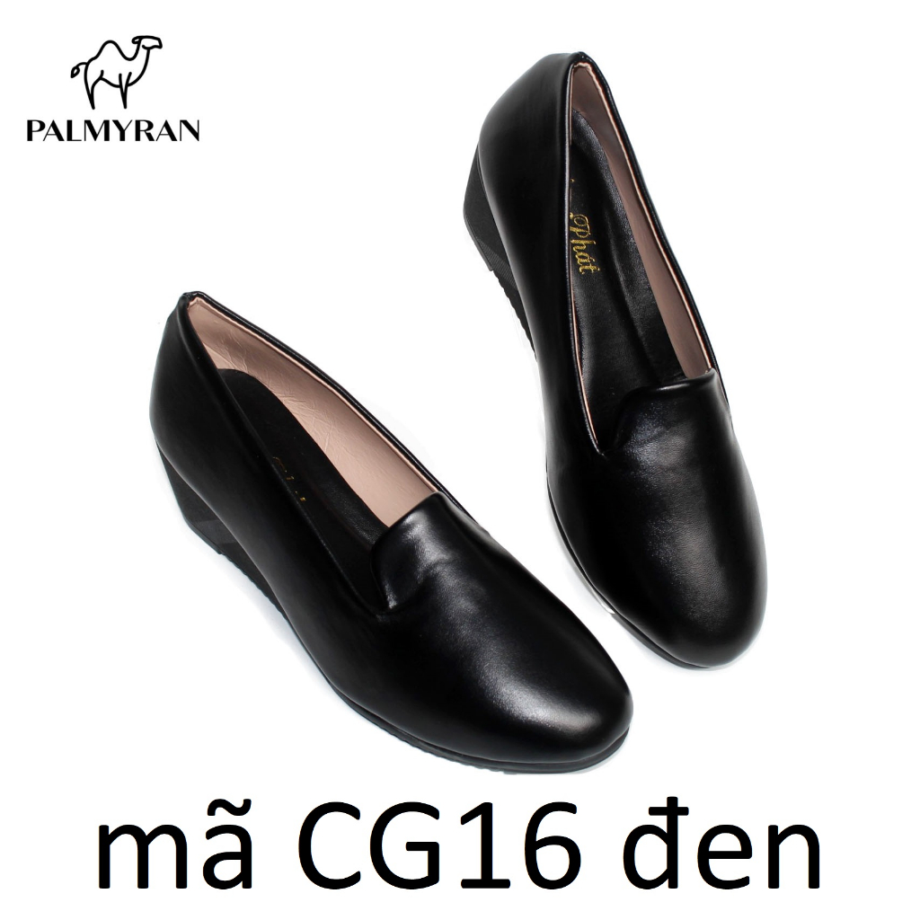 Giày cao gót nữ 5cm đế xuồng da sịn thật cao cấp CG16