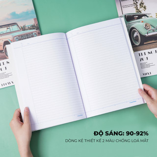 Vở A4 kẻ ngang CLASSMATE 120 trang, sổ gián áo ghi chép tài liệu định lượng 70gsm thiết kế trang nhã 12-A4305