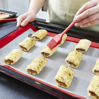 Chổi Quét Silicon Đúc Liền - Cọ Quét Dầu Nướng BBQ - Làm Bánh Loại 26cm