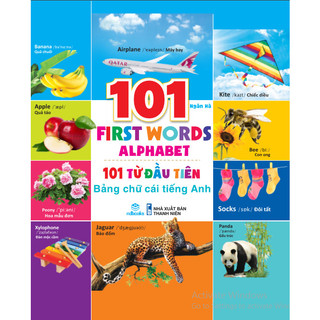 Sách - 101 First Words - 101 Từ đầu tiên - Song ngữ Anh - Việt - ndbooks