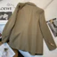 Áo vest nữ áo blazer nữ dài tay hàng Quảng Châu TÚI CÁCH ĐIỆU mẫu mới áo vest công sở màu nâu đen trắng