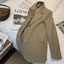 Áo vest nữ áo blazer nữ dài tay hàng Quảng Châu TÚI CÁCH ĐIỆU mẫu mới áo vest công sở màu nâu đen trắng