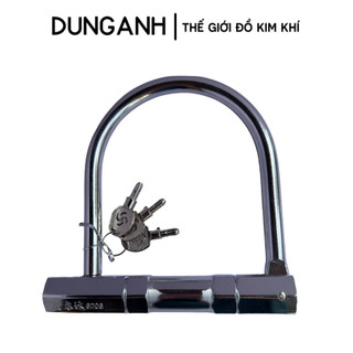 Khoá chữ U Kim khí Dung Anh khóa chữ U inox chống trộm loại nhỏ, to