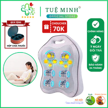 Máy massage cổ vai gáy và lưng 4D MISUKO LA-96 cao cấp [ BẢO HẢNH 24 THÁNG ], Máy mát xa cổ vai gáy hồng ngoại