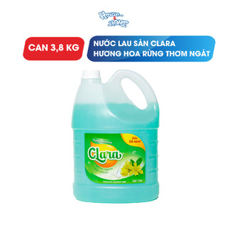 Combo 2 Can Nước Lau Sàn 𝐂𝐥𝐚𝐫𝐚 Hương Hoa Rừng 3.8Kg NLSHR02 Diệt Khuẩn Sáng Bóng Nhà Sạch Mỗi Ngày