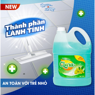 Combo 2 Can Nước Lau Sàn 𝐂𝐥𝐚𝐫𝐚 Hương Hoa Rừng 3.8Kg NLSHR02 Diệt Khuẩn Sáng Bóng Nhà Sạch Mỗi Ngày