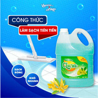 Combo 2 Can Nước Lau Sàn 𝐂𝐥𝐚𝐫𝐚 Hương Hoa Rừng 3.8Kg NLSHR02 Diệt Khuẩn Sáng Bóng Nhà Sạch Mỗi Ngày