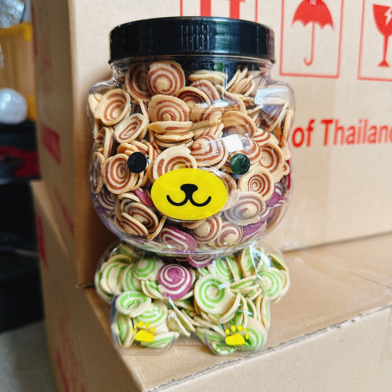 (Hũ Gấu Lớn)TAI HEO NHÍ CỐT DỪA MIX 3 VỊ TRUNG HIẾU LOẠI ngon