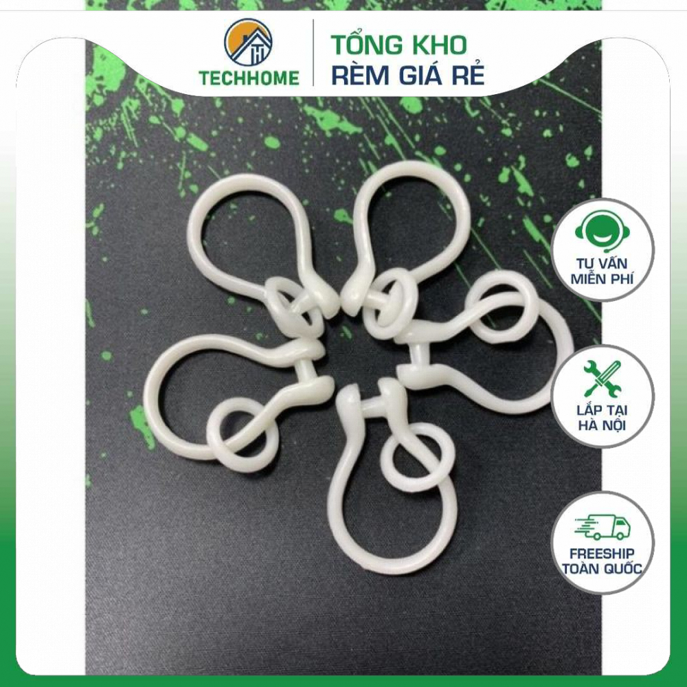 Khoen Móc Treo Rèm Móc Nhựa Rido - Dễ Dàng Sử Dụng - Phụ Kiện Treo Rèm ...