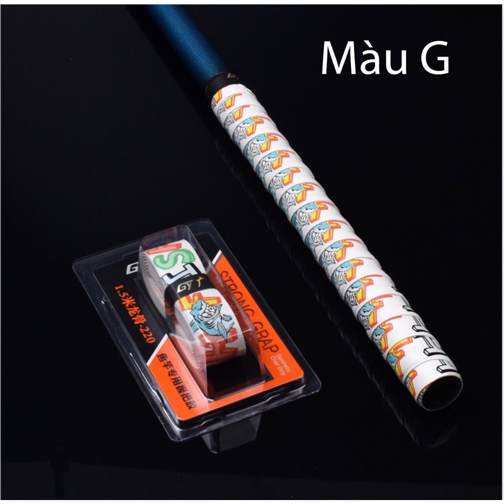 Dây quấn cán cần 7 màu thấm hút mồ hôi