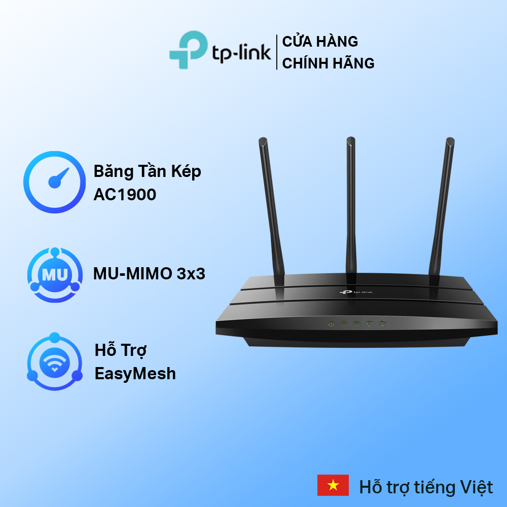 Bộ Phát Wifi TP-Link Archer A8 Chuẩn AC Tốc Độ 1900Mbps