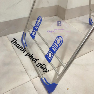 Giá Phơi Quần Áo Chữ A Kiểu Dáng Hàn Quốc Cao Cấp  Kèm Kệ Phơi Giày , Giàn Phơi Quần Áo Ngoài Trời