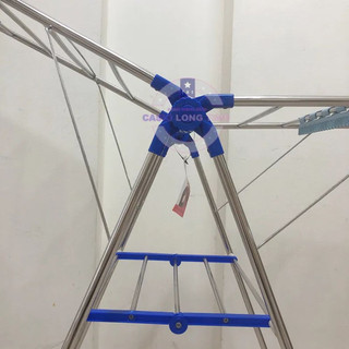 Giá Phơi Quần Áo Chữ A Kiểu Dáng Hàn Quốc Cao Cấp  Kèm Kệ Phơi Giày , Giàn Phơi Quần Áo Ngoài Trời