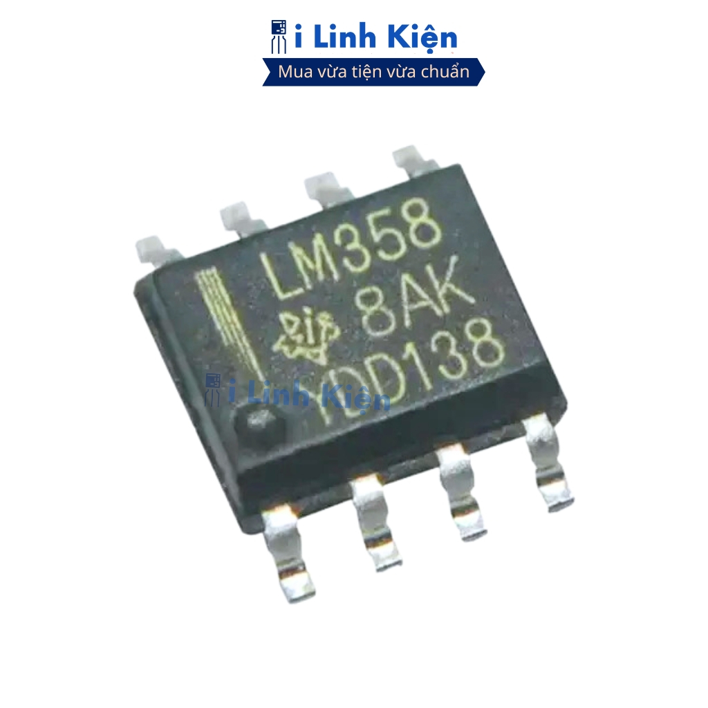 LM358 LM358DR ic so sánh chất lượng cao ilinhkien.