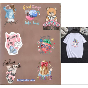 HÌNH ỦI QUẦN ÁO-Hình MAMA ỦI ÁO- ủi áo trực tiếp bằng bàn là bàn ủi -Hình in chuyển nhiệt -Gía Khuyến Mãi