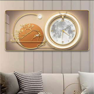 Đồng Hồ Treo Tường Decor Tráng Gương 'HƯU TÀI LỘC,CÁ CHÉP,CÔNG GIÁO'' in Uv 5D Cao Cấp