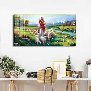 Đồng Hồ Treo Tường Decor Tráng Gương ''CÔNG GIÁO,THIÊN CHÚA GIÁO,HƯU TÀI LỘC'' in Uv 5D Cao Cấp