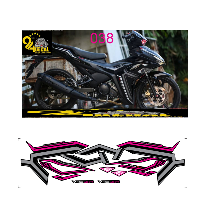 tem rời EXCITER 155C cao cấp đa dạng màu sắc