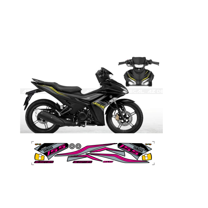 tem rời EXCITER 155C cao cấp đa dạng màu sắc